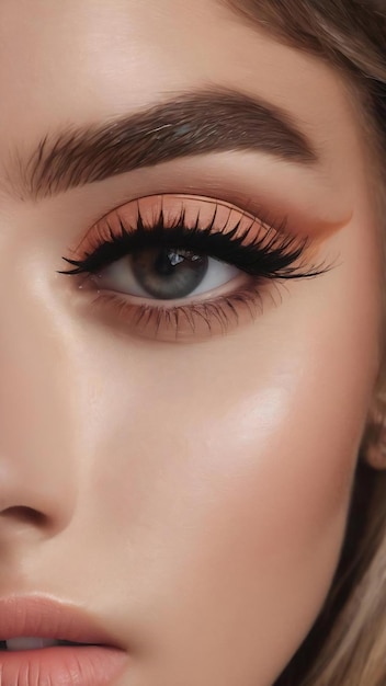Black matte mascara for eye lashes or eye liner texture background