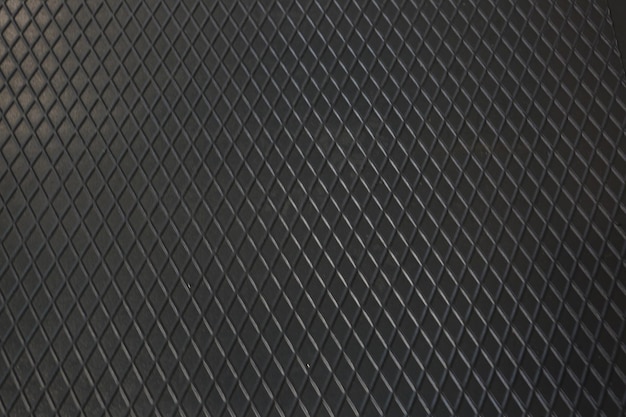 Black metal texture steel background Perforated sheet metal