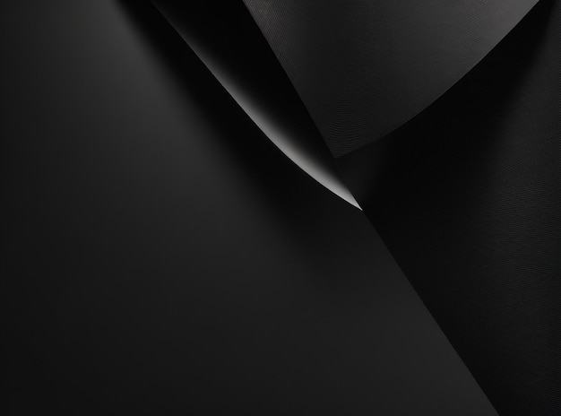 Black Minimal Shapes Abstract Background with Textured Accents