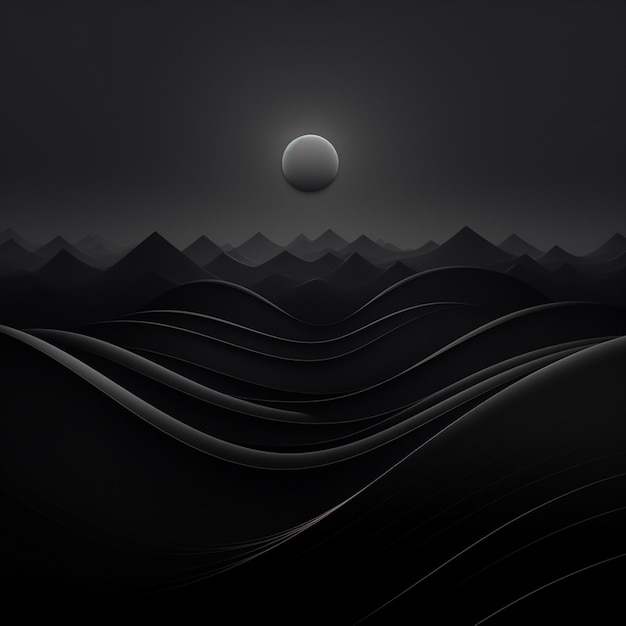 black Minimalist wallpaper