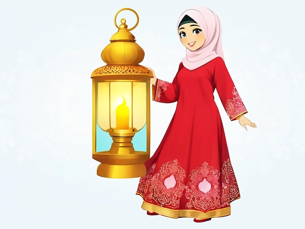 black moon golden lantern icon glowing with dark background ramadan