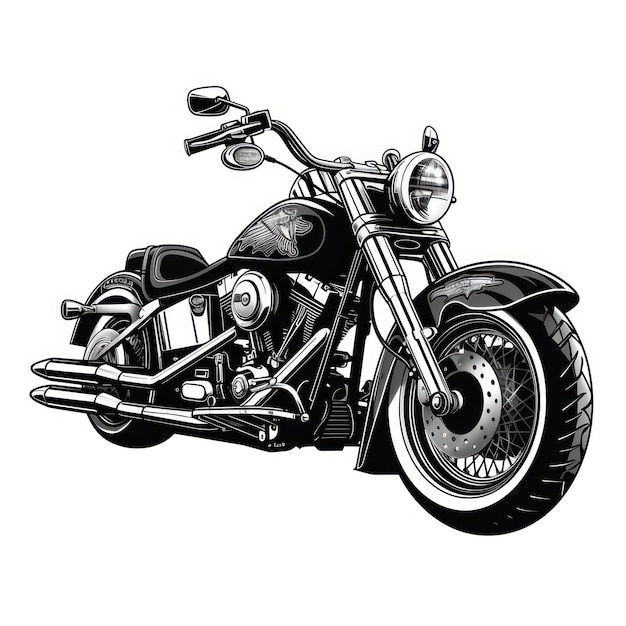 Black motorcycle club logo