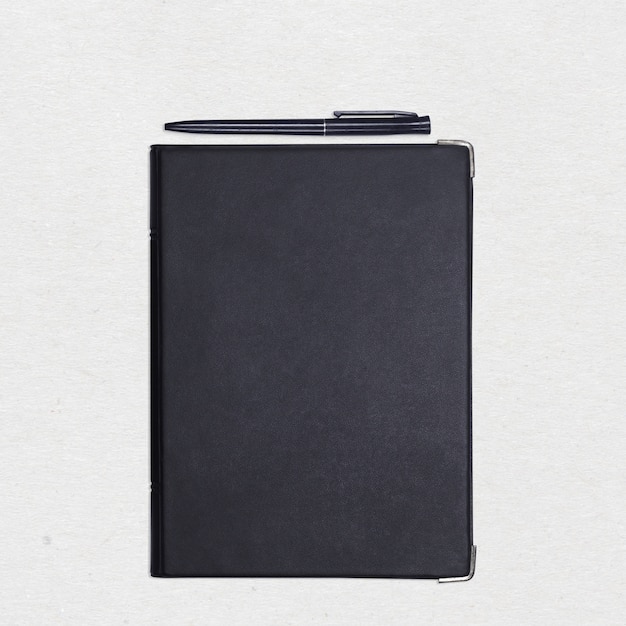 Black notebook