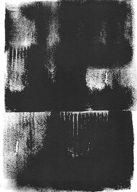black oil grungy brush strokes painting isolated object smudge or stain design element