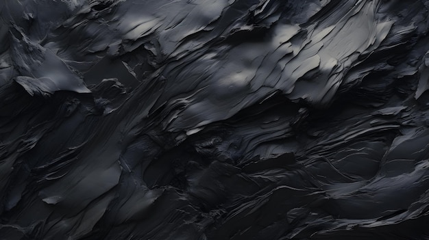 写真 黒いオイルテクスチャの背景 濃い灰色 オイルペインティング ジェネレーティブai