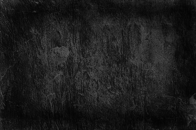 black old wall cracked concrete background / abstract black texture, vintage old background