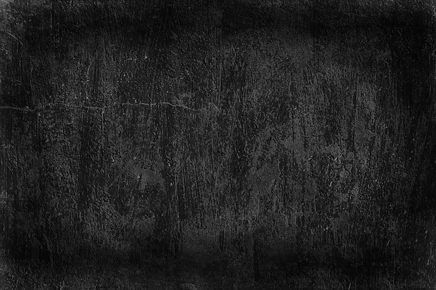 black old wall cracked concrete background / abstract black texture, vintage old background