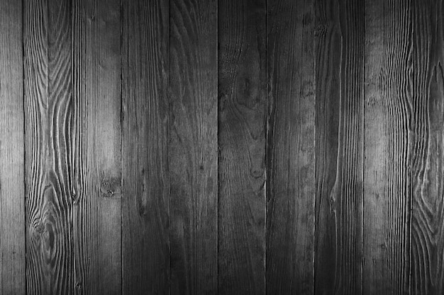 Black old wood background