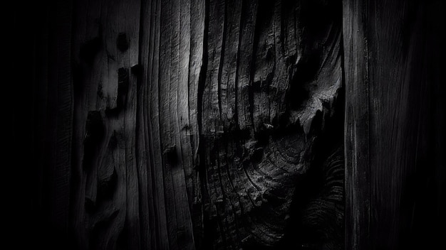 black old wooden texture, dark background