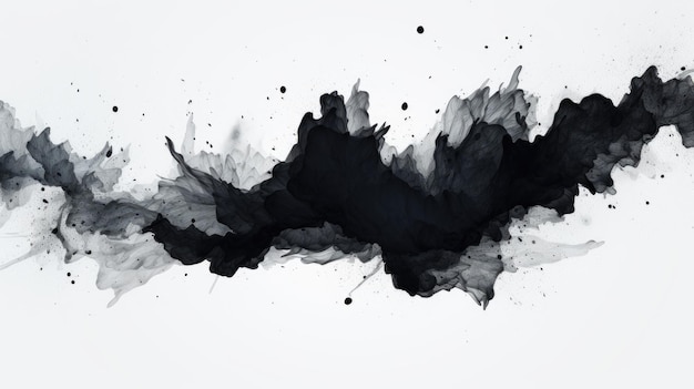 Black paint HD 8K wallpaper Stock Photographic Image