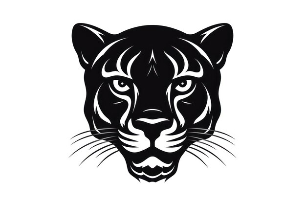 Black Panther icon on white background ar 32 v 52 Job ID 06864bd1ef324fa0ae532d3a6f4ef942