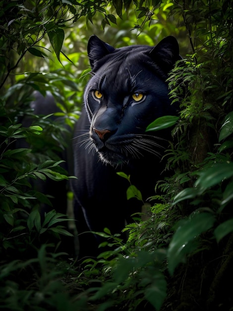 Black Panther in the Wild Generative AI