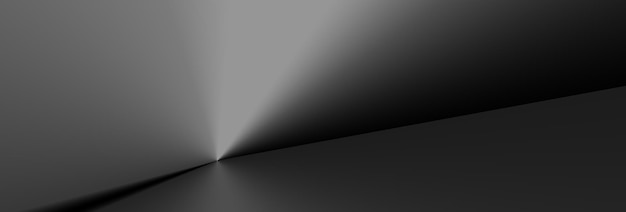 Black paper fold linkedin abstract background