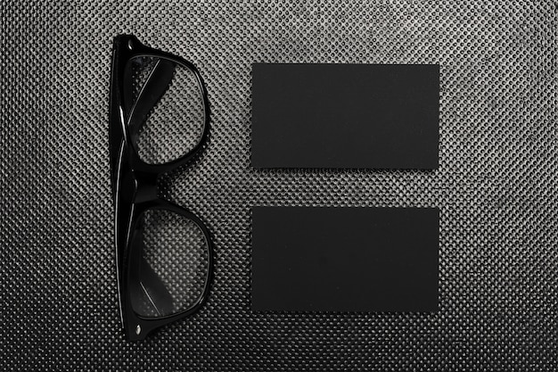 black paper pieces