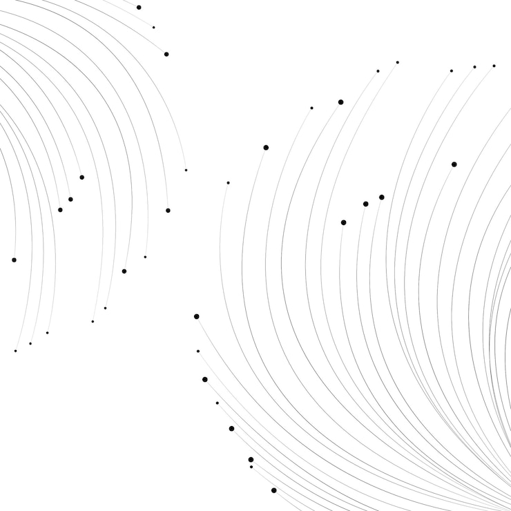 Photo black particle lines png futuristic