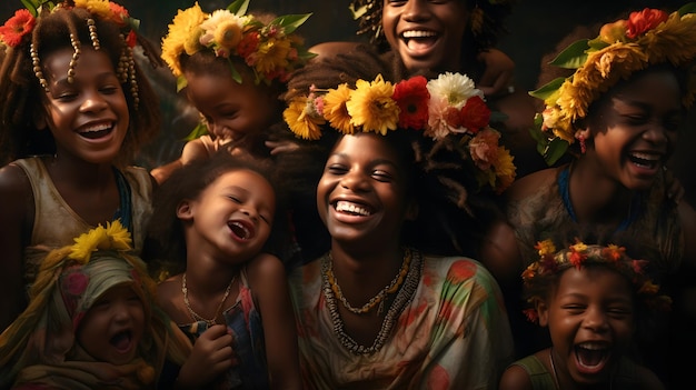 Foto le persone di colore