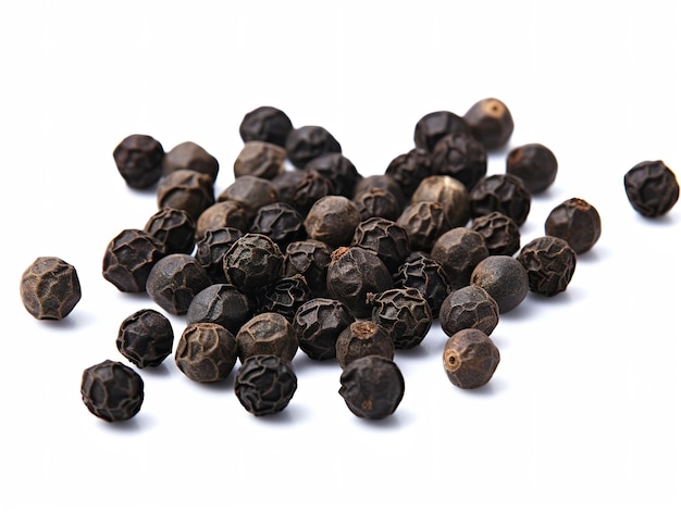 Black pepper grains