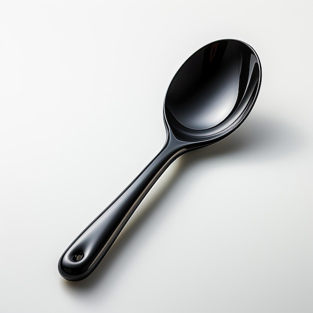 Black Plastic Ladle