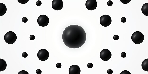 black polka dot on white background in the style of precisionist lines