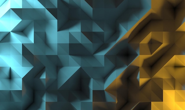 black polygonal surface 3d rendering background futuristic hud backgroundmesh design modern luxury futuristic technology background game tech wide banner vector illustration