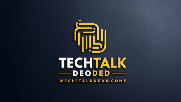 a black poster with a yellow and black background that says quot chat talk quot