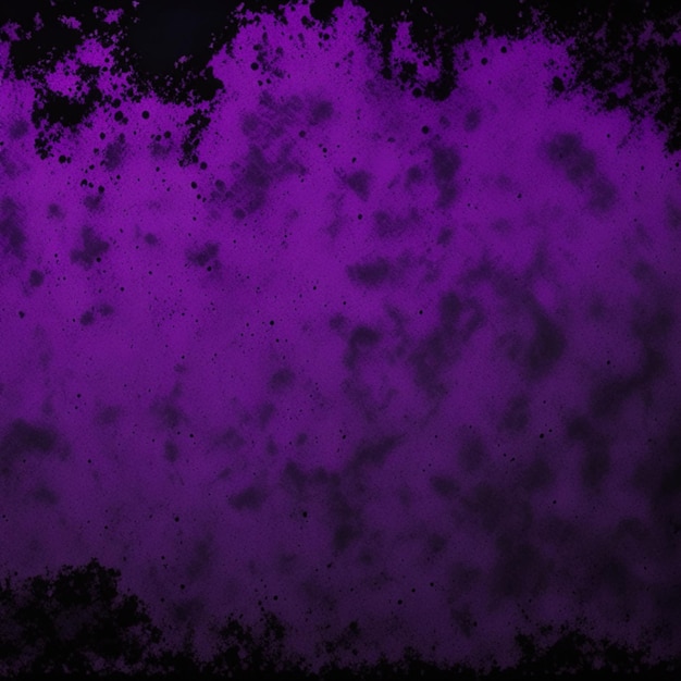 Black and purple grunge abstract concrete wall background