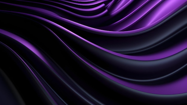 black and purple wavy swirls background