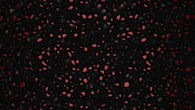 黒赤3D壁紙HD画像