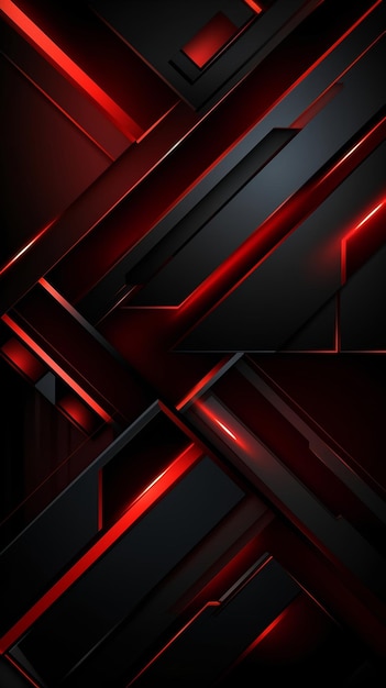 Black and red background wallpaper for phone Futuristic black 