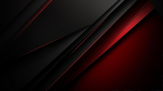 Premium Photo | Black and red wallpaper with a red background and a