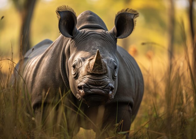 The black rhinoceros black rhino or hooklipped rhinoceros