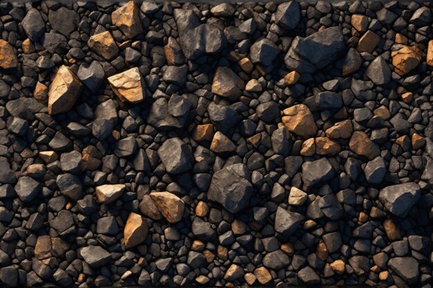 Photo black rock texture background rock texture background black stone texture background rock texture stone texture ai generative