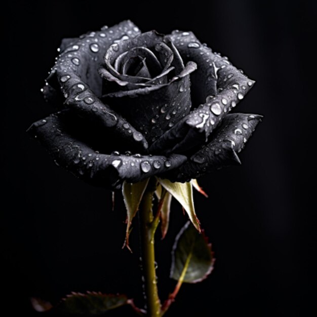 Black rose