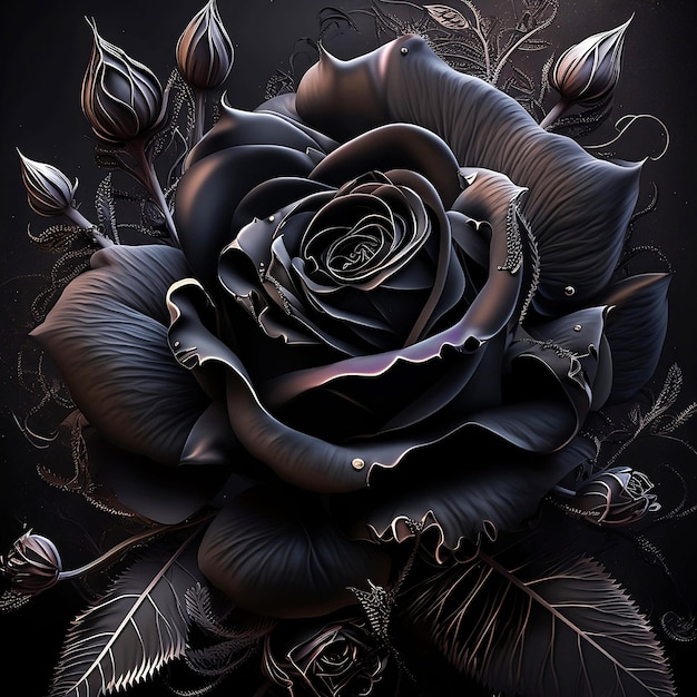 Black rose