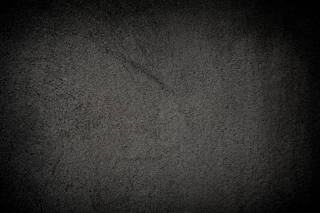 Black rough concrete wall texture background. Polished concrete grunge surface.