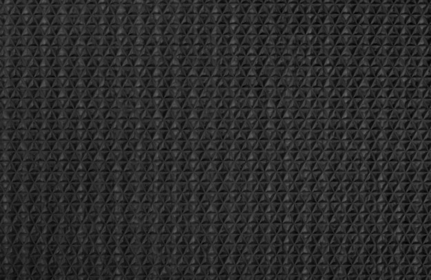 Black rubber texture background with seamless pattern