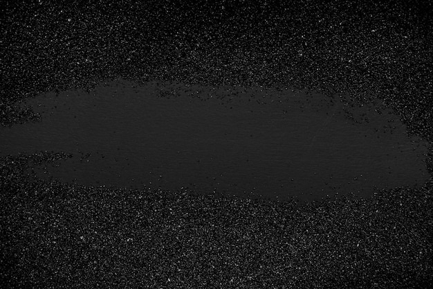 Photo black sand texture background photo