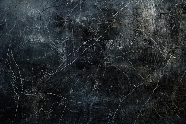 Photo black scratched grunge background scary horror distressed texture