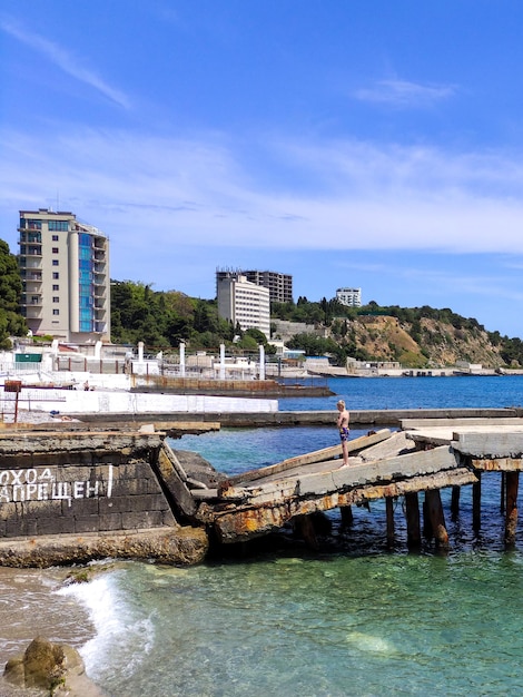 Black Sea coast. Crimea