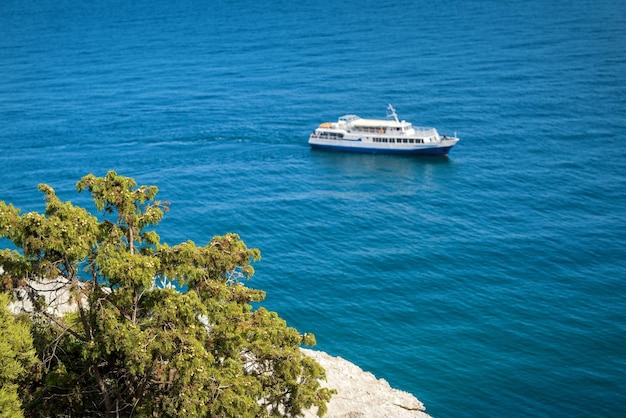 The Black Sea coast in Crimea