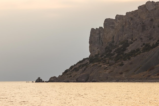 The Black Sea coast near Sudak