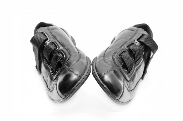 Black shoes isolated