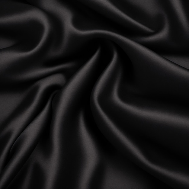 black silky texture