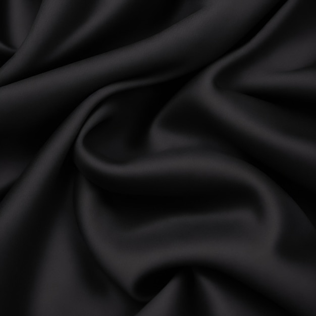 black silky texture