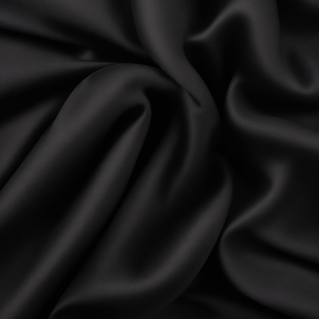 black silky texture