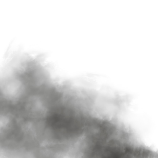 a black smoke is seen from a black smoke stack