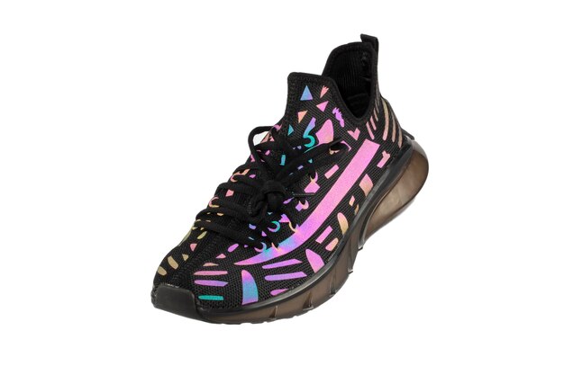 Women's Mint Holographic Sneakers for Healthcare | Clove