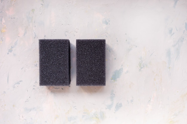 black sponges for dishwashing