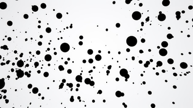 Photo black spots on white background