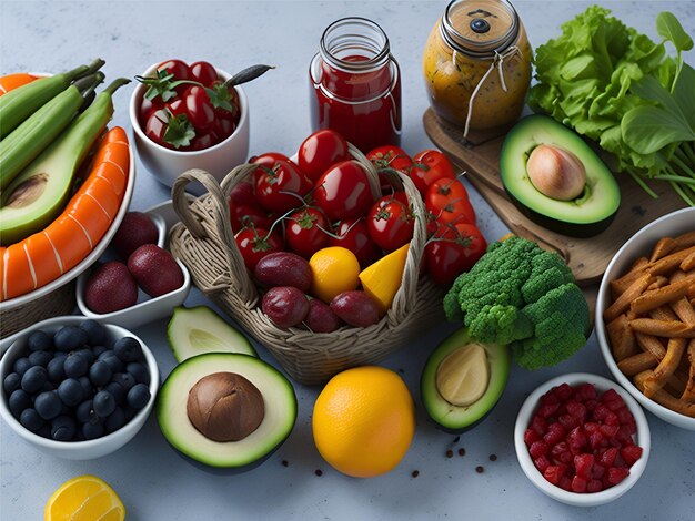 Black stone cooking background top view spices and vegetables